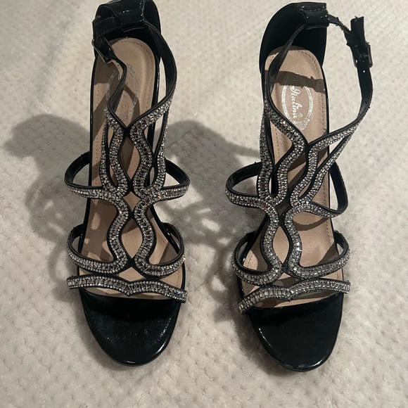 Shoes - Black with Rhinestones shoes